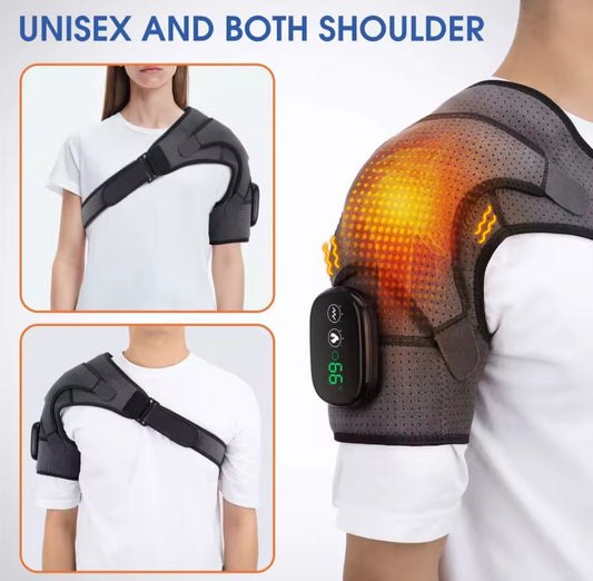 Electric Heating Shoulder Massage Brace