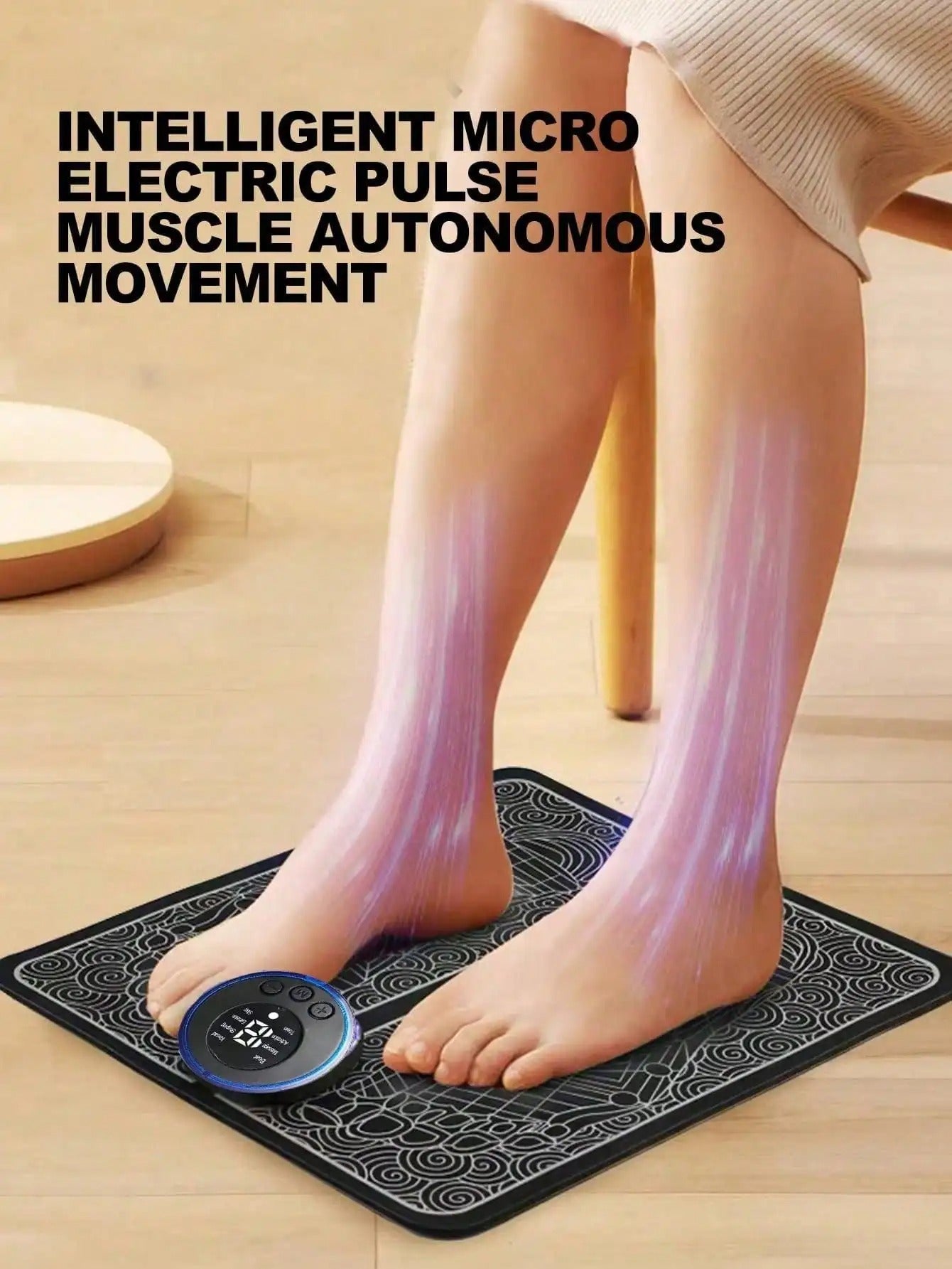 Rechargeable EMS Foot Massage Pad