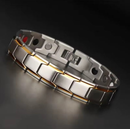 Luxury Stainless Steel Bio Magnetic Bracelet