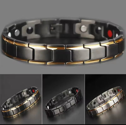 Luxury Stainless Steel Bio Magnetic Bracelet